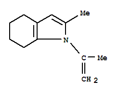 1H-indole,4,5,6,7-tetrahydro-2-methyl-1-(1-methylethenyl)-(9ci) Structure,312322-67-1Structure