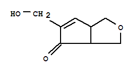 4H-cyclopenta[c]furan-4-one, 1,3,3a,6a-tetrahydro-5-(hydroxymethyl)-(9ci) Structure,312584-03-5Structure