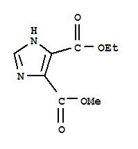 1H-imidazole-4,5-dicarboxylicacid,4-ethyl5-methylester(9ci) Structure,312758-84-2Structure