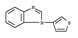 1H-benzimidazole,1-(3-thienyl)-(9ci) Structure,312959-35-6Structure