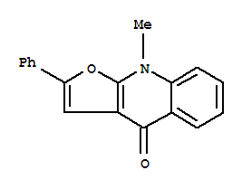 Furo[2,3-b]quinolin-4(9h)-one, 9-methyl-2-phenyl- Structure,313071-29-3Structure