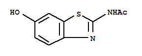 Acetamide, n-(6-hydroxy-2-benzothiazolyl)-(9ci) Structure,313496-85-4Structure