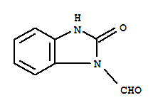 1H-benzimidazole-1-carboxaldehyde,2,3-dihydro-2-oxo- Structure,313500-60-6Structure