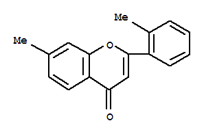 4H-1-benzopyran-4-one,7-methyl -2-(2-methylphenyl )-(9ci) Structure,313647-49-3Structure