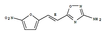 5-[(E)-2-(5-nitro-2-furyl )ethenyl ]-1,2,4-oxadiazol -3-amine Structure,31365-43-2Structure