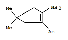 Ethanone,1-(3-amino-6,6-dimethylbicyclo[3.1.0]hex-2-en-2-yl )- (9ci) Structure,313956-40-0Structure