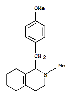 1-(4-Methoxy-benzyl)-2-methyl-1,2,3,4,5,6,7,8-octahydro-isoquinoline Structure,31414-58-1Structure