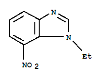 1H-benzimidazole,1-ethyl-7-nitro-(9ci) Structure,31419-69-9Structure