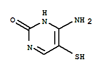 2(1H)-pyrimidinone, 4-amino-5-mercapto-(9ci) Structure,31458-48-7Structure