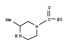 Piperazine,3-methyl -1-(1-oxopropyl )- (9ci) Structure,314729-15-2Structure