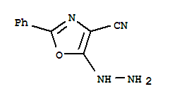 (9ci)-5-肼基-2-苯基-4-噁唑甲腈結(jié)構(gòu)式_314748-14-6結(jié)構(gòu)式