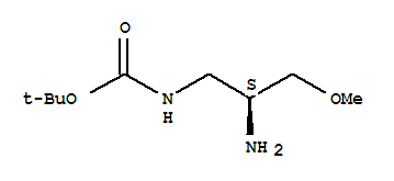 2-Methyl-2-propanyl [(2s)-2-amino-3-methoxypropyl]carbamate Structure,314757-44-3Structure