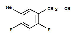 Benzenemethanol ,2,4-difluoro-5-methyl - (9ci) Structure,315204-46-7Structure