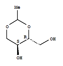 1,3-Dioxane-4-methanol ,5-hydroxy-2-methyl -,(4r,5s)- (9ci) Structure,315216-27-4Structure