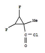 Cyclopropanecarbonyl chloride,2,3-difluoro-1-methyl - (9ci) Structure,315690-85-8Structure