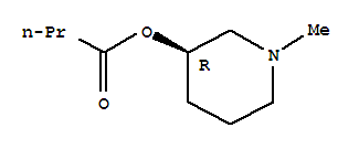 (3R)-1-methyl-3-piperidinyl butyrate Structure,316353-98-7Structure