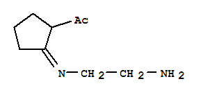 Ethanone, 1-[2-[(2-aminoethyl)imino]cyclopentyl]-(9ci) Structure,316820-60-7Structure