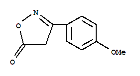 5(4H)-isoxazolone, 3-(4-methoxyphenyl)- Structure,31709-47-4Structure