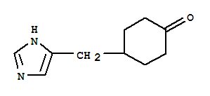 Cyclohexanone,4-(1h-imidazol -5-ylmethyl )- Structure,317338-52-6Structure