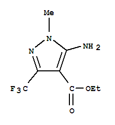 Ethyl 5-amino-1-methyl-3-(trifluoromethyl)-1h-pyrazole-4-carboxylate Structure,317806-48-7Structure