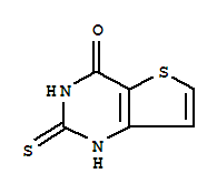 2,3-Dihydro-2-thioxo-thieno[3,2-d]pyrimidin-4(1h)-one Structure,31895-77-9Structure