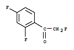 (9ci)-1-(2,4-二氟苯基)-2-氟-乙酮結(jié)構(gòu)式_319-34-6結(jié)構(gòu)式