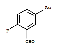 Benzaldehyde,5-acetyl-2-fluoro-(9ci) Structure,319454-87-0Structure