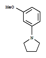 1-(3-Methoxy-phenyl)-pyrrolidine Structure,32040-07-6Structure