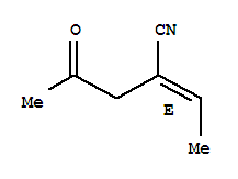 Pentanenitrile, 2-ethylidene-4-oxo-, (2e)-(9ci) Structure,320572-82-5Structure