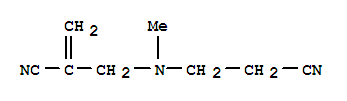 2-Propenenitrile,2-[[(2-cyanoethyl)methylamino]methyl ]-(9ci) Structure,320718-33-0Structure