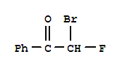 (9ci)-2-溴-2-氟-1-苯基-乙酮結構式_321-75-5結構式