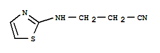 Propanenitrile,3-(2-thiazolylamino)-(9ci) Structure,321680-78-8Structure