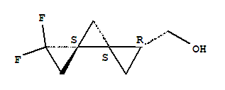 Dispiro[2.0.2.1]heptane-1-methanol ,5,5-difluoro-,(1r,3s,4s)-(9ci) Structure,321857-34-5Structure