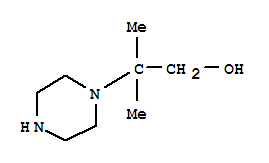 1-Piperazineethanol ,-bta-,-bta--dimethyl-(9ci) Structure,321890-25-9Structure