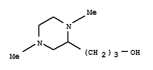 2-Piperazinepropanol ,1,4-dimethyl-(9ci) Structure,321921-60-2Structure