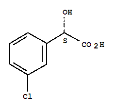 (S)-3-氯扁桃酸結(jié)構(gòu)式_32222-43-8結(jié)構(gòu)式