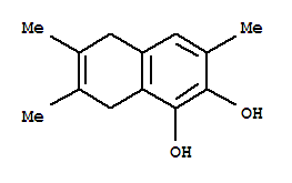 1,2-Naphthalenediol, 5,8-dihydro-3,6,7-trimethyl-(8ci) Structure,32249-77-7Structure