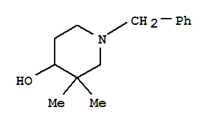 4-Piperidinol, 3,3-dimethyl-1-(phenylmethyl)- Structure,324769-02-0Structure