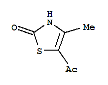 5-Acetyl-4-methyl-2(3h)-thiazolone Structure,32497-14-6Structure