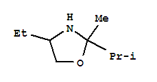 Oxazolidine,4-ethyl-2-methyl-2-(1-methylethyl)-(9ci) Structure,325480-90-8Structure