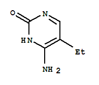 2(1H)-pyrimidinone, 4-amino-5-ethyl-(9ci) Structure,32550-24-6Structure