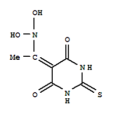 (9Ci)-5-[1-(二羥基氨基)亞乙基]二氫-2-硫氧代-4,6(1H,5H)-嘧啶二酮結(jié)構(gòu)式_325697-08-3結(jié)構(gòu)式