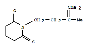 2-Piperidinone, 1-(3,4-dimethyl-3-pentenyl)-6-thioxo-(9ci) Structure,325956-77-2Structure