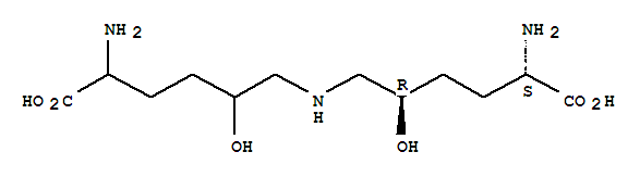 (5S,5’S)-Dihydroxy Lysinonorleucine Structure,32619-23-1Structure