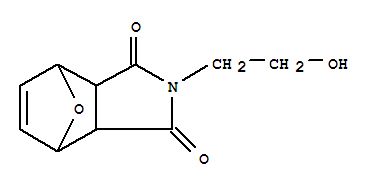 4-(2-Hydroxyethyl)-10-oxa-4-azatricyclo[5.2.1.02,6]dec-8-ene-3,5-dione Structure,32620-90-9Structure