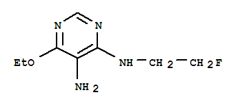 4,5-Pyrimidinediamine,6-ethoxy-n4-(2-fluoroethyl)-(9ci) Structure,326831-57-6Structure