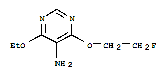 5-Pyrimidinamine,4-ethoxy-6-(2-fluoroethoxy)-(9ci) Structure,326832-16-0Structure