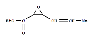 (9ci)-3-(1-丙烯基)-環(huán)氧乙烷羧酸乙酯結(jié)構(gòu)式_326908-32-1結(jié)構(gòu)式