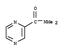 2-Pyrazinecarboxamide, n,n-dimethyl- Structure,32743-27-4Structure