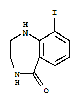 9-碘-1,2,3,4-四氫-5H-1,4-苯并二氮雜革-5-酮結(jié)構(gòu)式_328546-79-8結(jié)構(gòu)式